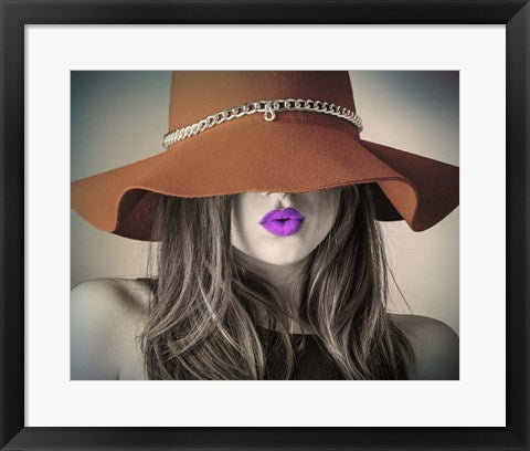 Vintage Fashion - Brown Hat by Color Me Happy