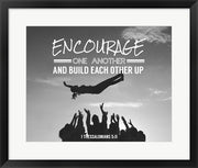 Encourage One Another - Celebrating Team Grayscale by Color Me Happy