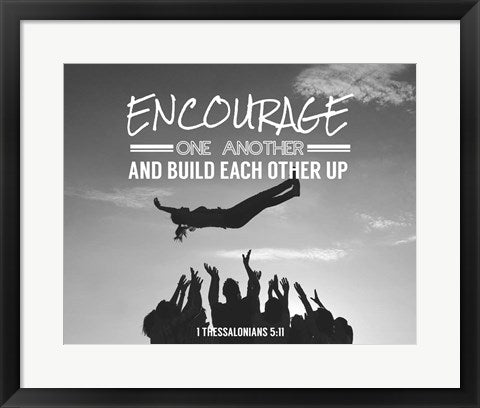 Encourage One Another - Celebrating Team Grayscale by Color Me Happy