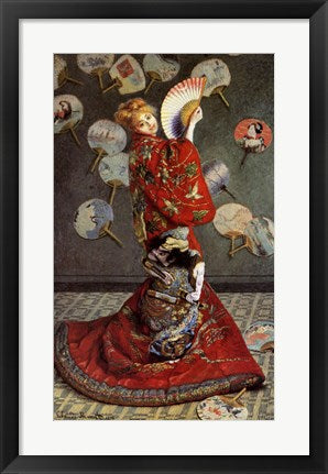 Japonaise by Claude Monet
