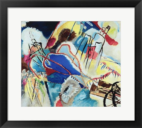 Improvisation No. 30 - Cannons (1913) by Wassily Kandinsky