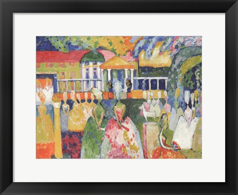 Ladies in Crinolines, 1909 by Wassily Kandinsky
