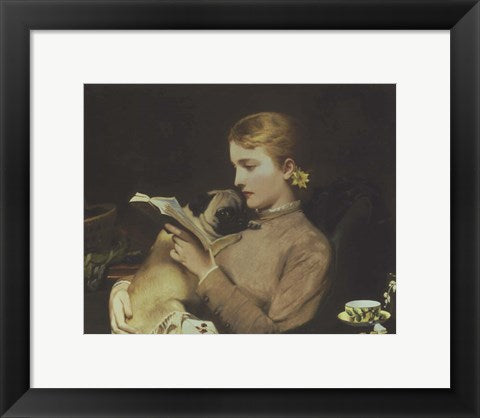 Blond and Brunette, 1879 by Charles Burton Barber