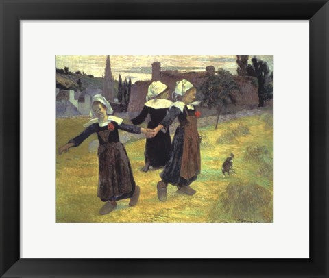 Breton Girls, 1888 by Paul Gauguin