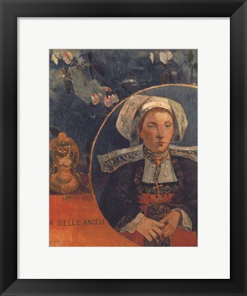 Belle Angele, 1889 by Paul Gauguin