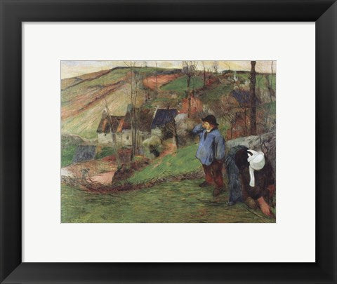 Breton Shepherd by Paul Gauguin