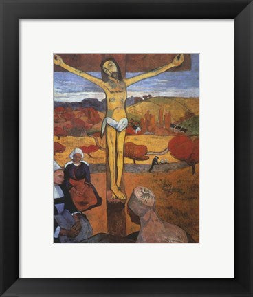 Yellow Christ by Paul Gauguin