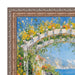 32x48 Frame Aged Antique Silver With Bead Picture Frame-D6661