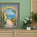 32x48 Frame Aged Silver Ornate Shadow Box Picture Frame