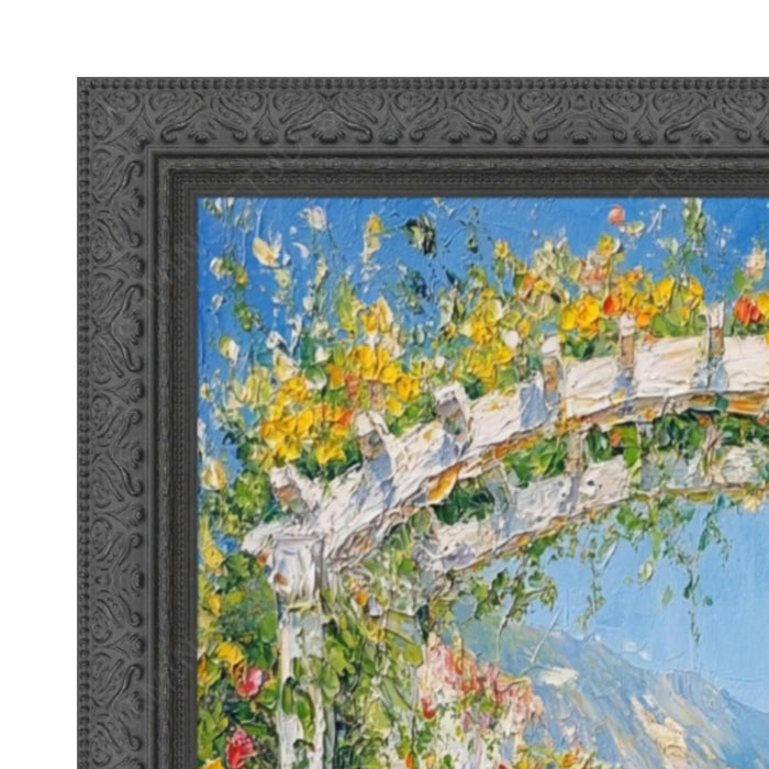 40x60 Frame Antique Black Wood Ornate Picture Frame