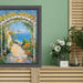 32x48 Frame Antique Black Wood Ornate Picture Frame