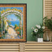 12x14 Frame Antique Floral Gold With Black Lip Picture Frame