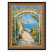 32x48 Frame Antique Floral Gold With Black Lip Picture Frame