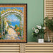 32x48 Frame Antique Floral Gold With Black Lip Picture Frame