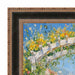 32x48 Frame Antique Gold Black Leather Picture Frame
