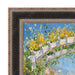32x48 Frame Antique Silver Black Leather Picture Frame