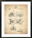 Architectural Blueprints Frames or Patent Drawings Picture Frames Matted 24x36 Inch