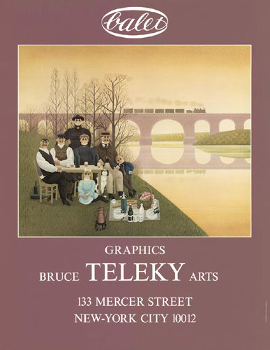 The Picnic by Jan Balet - Charming Wall Art Print for Your Home Décor