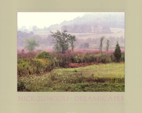 Dreamscapes: Morning Meadow Art Print by Nick Zungoli | 23x29 " Wall Decor