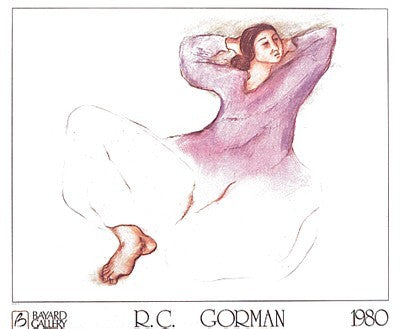 Jeanette by R.C. Gorman Art Print | 24 7/8 Wall Decor | Modern Southwest Home Accent