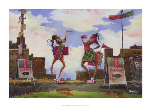 The Latest AKA by Frank Morrison - Modern Urban Art Print | 24x34 " Wall Décor