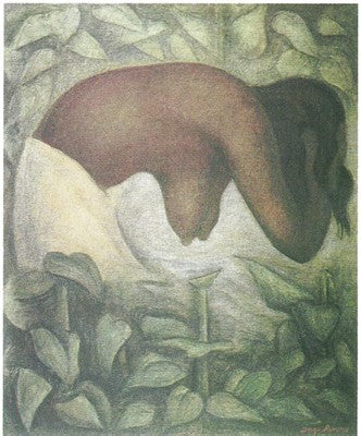 Diego Rivera La Batista de Tehuantepec, 1923 Art Print - Authentic Mexican Art Wall Decor