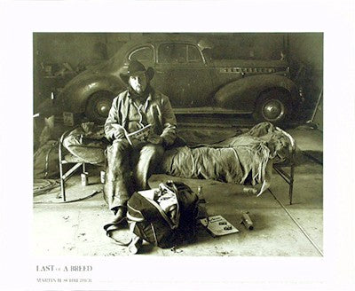 Dave, 7am - Ranch 10/81 Last of a Breed by Martin H.M. Schreiber Art Print - Western Wall Decor 16.875