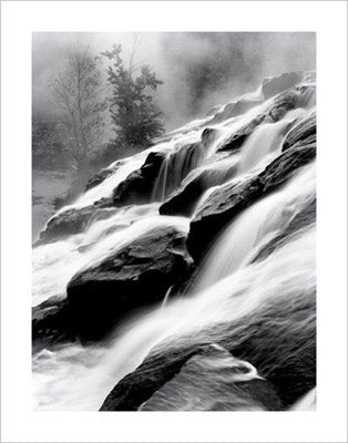 Waterfall II by Anon Wall Art Décor 14 x 11 inch Art Print