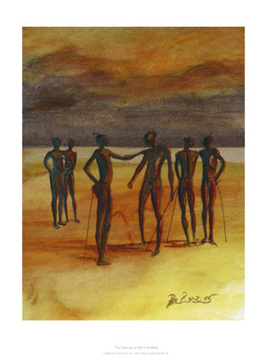 The Gathering Art Print by Patrick Bradfield | 15.75 x 11.75 Wall Art Decor