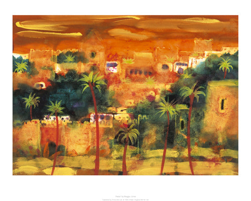 Rabat by Maggie Jones Art Print - 15.7 x 15.7 Wall Art Decor