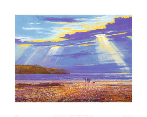 Early Evening by Laurence Roche - Serene Landscape Art Print | 15.7 x 19 Wall Décor