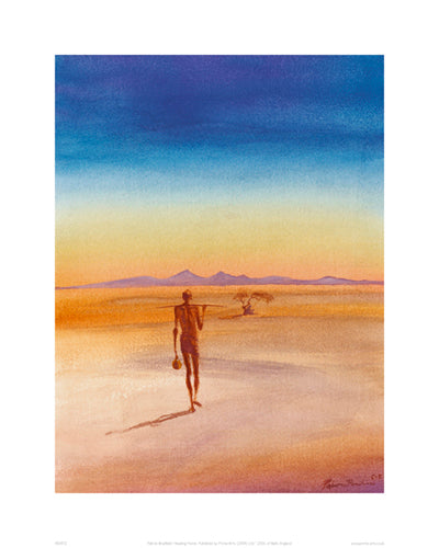 Heading Home by Patrick Bradfield Wall Art Décor 19.7 x 15.7 Art Print