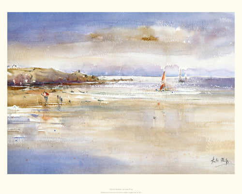 Stormy Weather by Kate Philp Wall Art Décor 19.7 x 15.7 Art Print