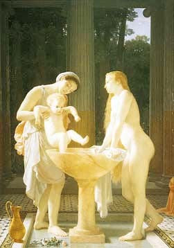 The Bath by Marc-Gabriel-Charles Gleyre Art Print - Classic Nude Wall Art Décor