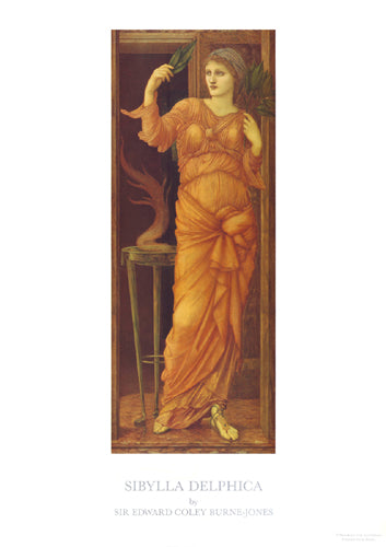 Sibylla Delphica by Edward Burne-Jones Art Print - Fine Art Wall Decor 23.375 x 31.5