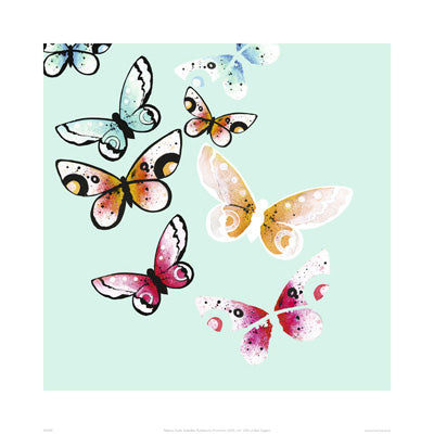Rebecca Fierek Butterflies Art Print - Whimsical Wall Decor for Home & Office