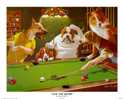 Jack the Ripper by Arthur Sarnoff Wall Art Décor 8 x 10 inch Art Print