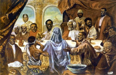 Last Supper by Cornell Barnes Wall Art Décor 8 1/2 x 11 Art Print