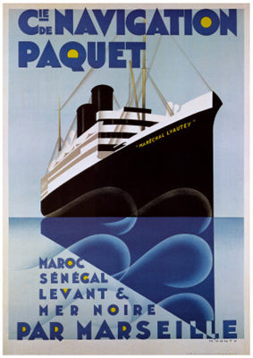 Navigation by Max Ponty Wall Art Décor 36 x 24 7/8 inch Art Print