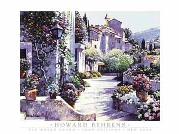 Old World Charm by Howard Behrens Wall Art Décor 27 x 36 Art Print