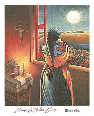 Amora Todas Horas by Simon Silva Art Print - 32.5 x 24.5 Wall Decor