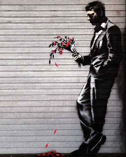 Wither by Banksy Wall Art Décor 14 x 11 Art Print