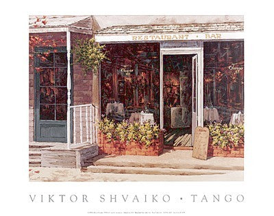 Tango by Viktor Shvaiko - Modern Wall Art Print & Home Decor