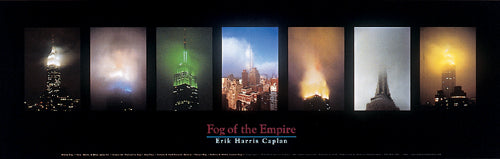 Fog of the Empire by Erik Caplan: Abstract Color Wall Art Print