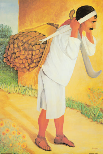 Working Man by Frank Kessel Art Print - Iconic Wall Decor 36x...