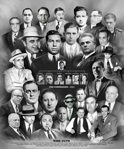 Wise Guys Art Print by Wishum Gregory - Iconic Urban Art Decor