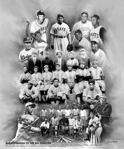 Barnstorming to the Big Leagues by Wishum Gregory Wall Art Décor 24 x 20 Art Print