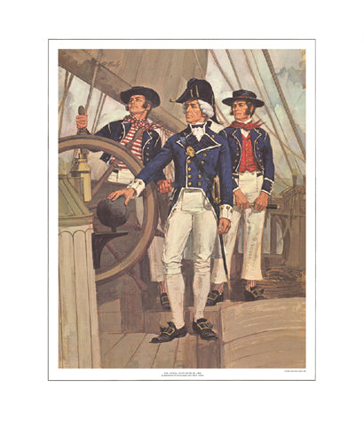 The Royal Navy War of 1812 Art Print by Tom Mc... - Historic Naval Wall Decor