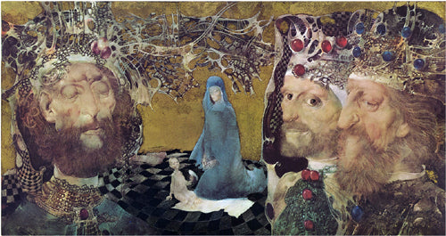 The Three Kings Art Print by Endre Szasz | Modern Wall Decor