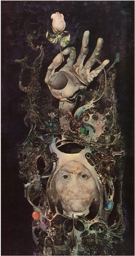 The Rose Art Print by Endre Szasz - Elegant Floral Wall Decor